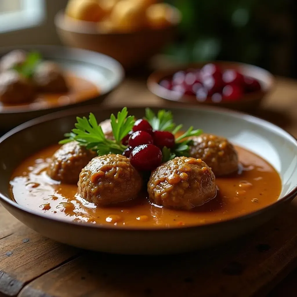 A Classic Swedish Meatball Recipe with Ground Beef