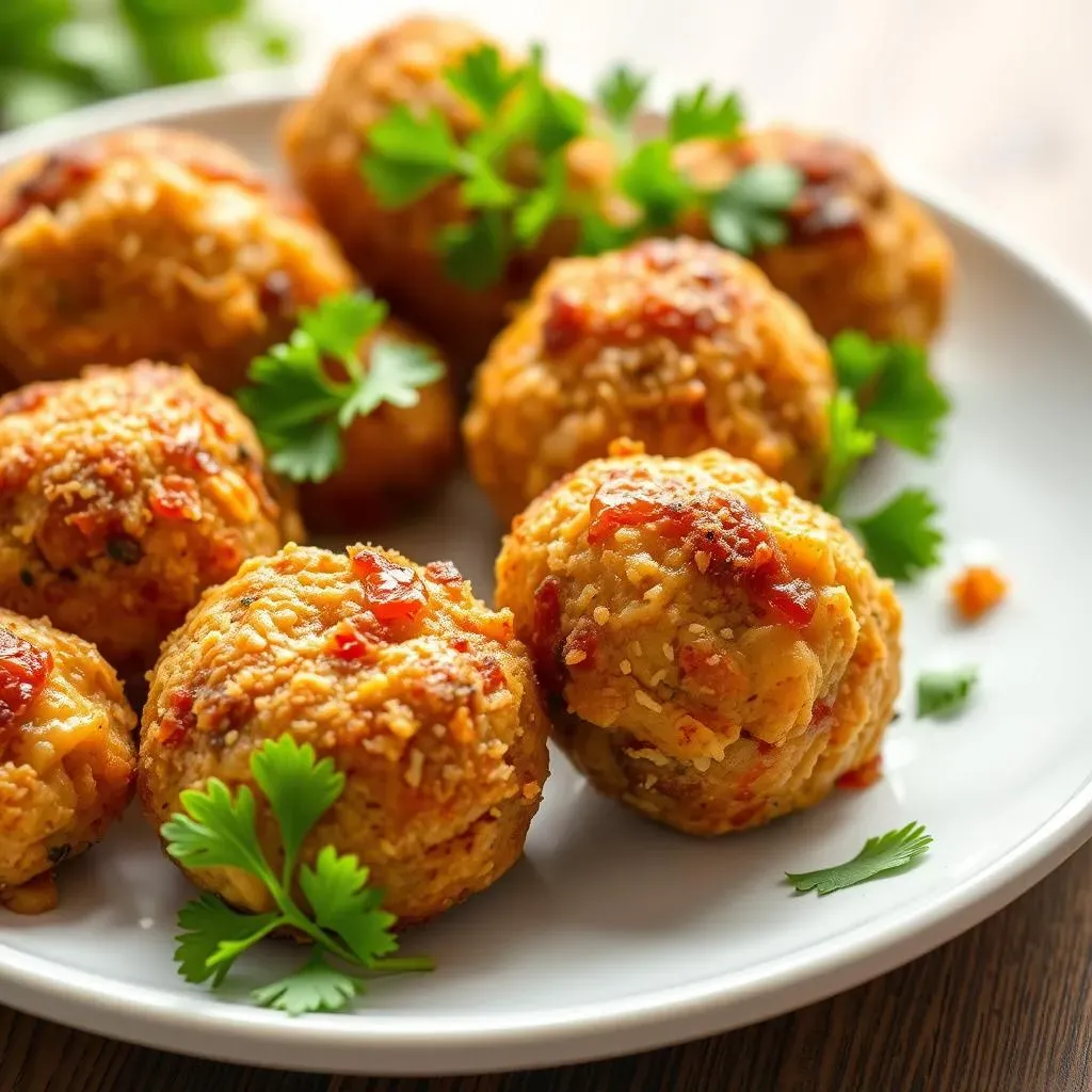 Super Easy Air Fryer Chicken Meatballs Recipe