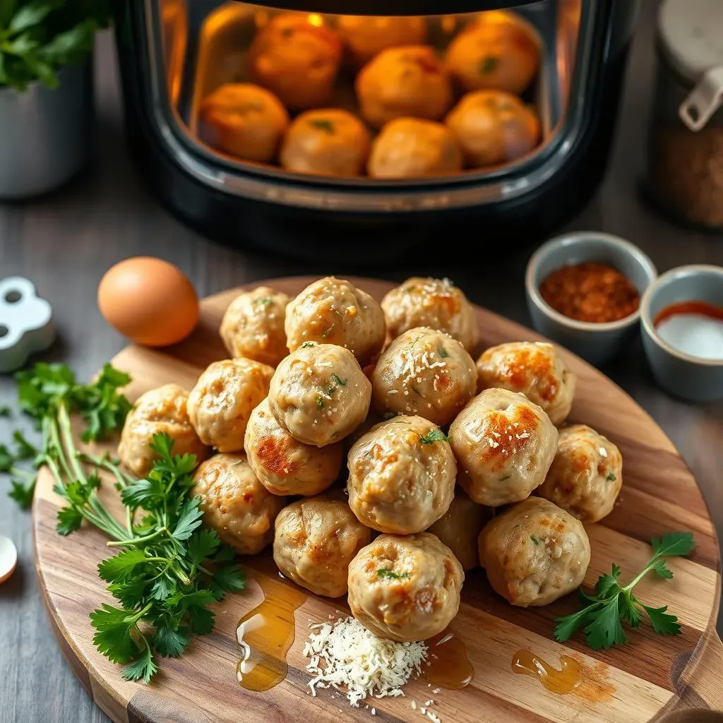 Air Fryer Chicken Meatballs: What You'll Need