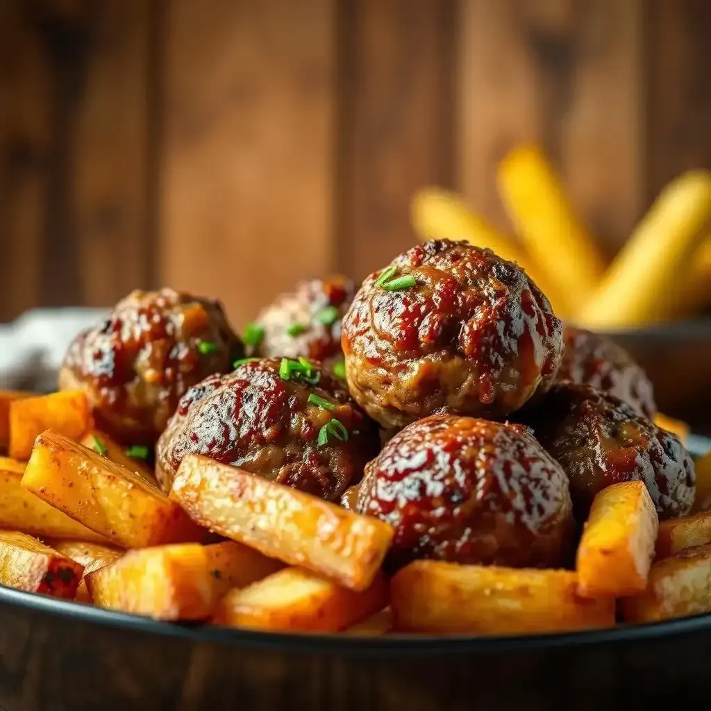 Air Fryer Meatballs And Potatoes A Simple Recipe