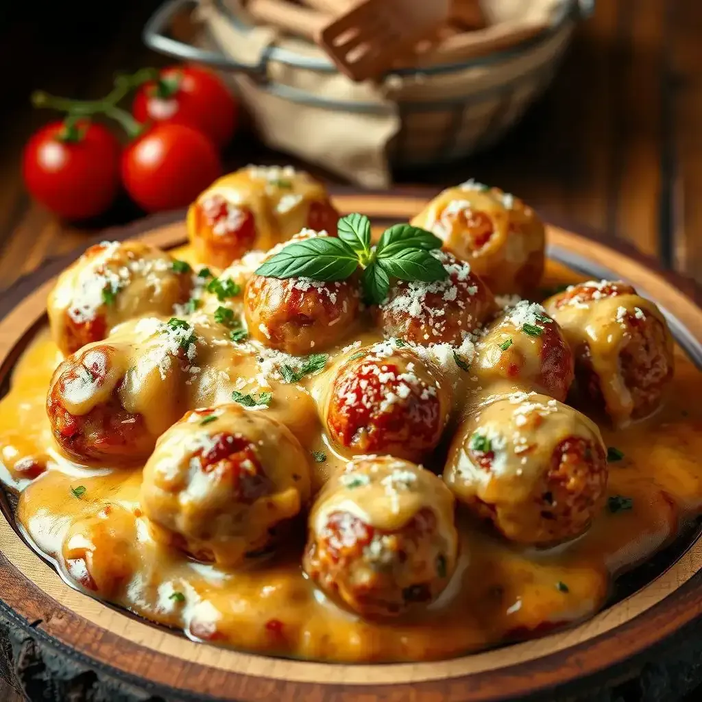 Amazing Cheesy Keto Meatballs Recipe - Meatballrecipeskitchen