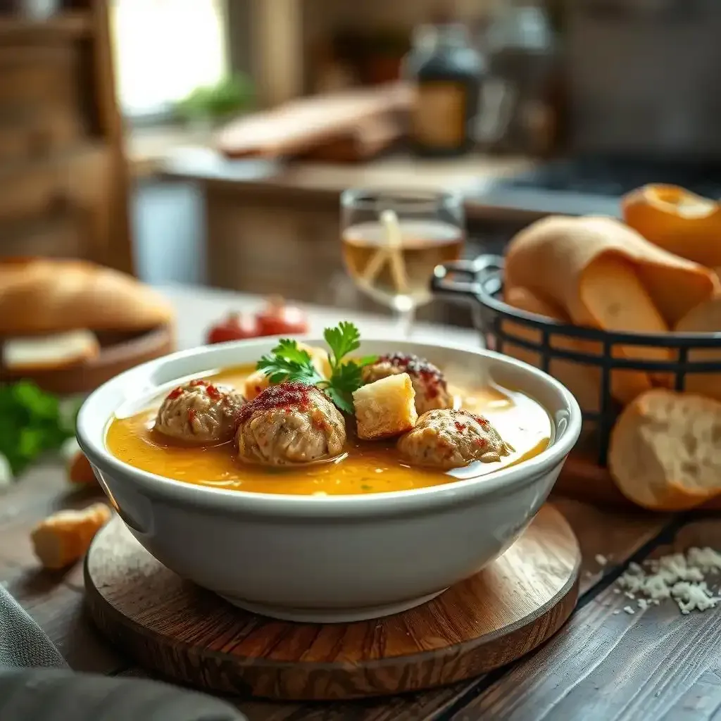 Amazing Chicken Meatball Soup Recipes - Meatballrecipeskitchen