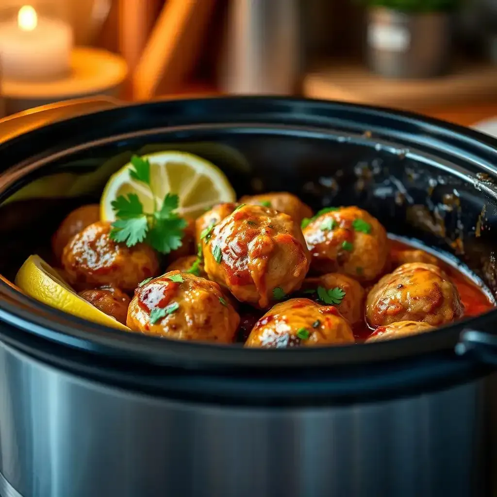 Amazing Chicken Meatballs Slow Cooker Recipe - Meatballrecipeskitchen