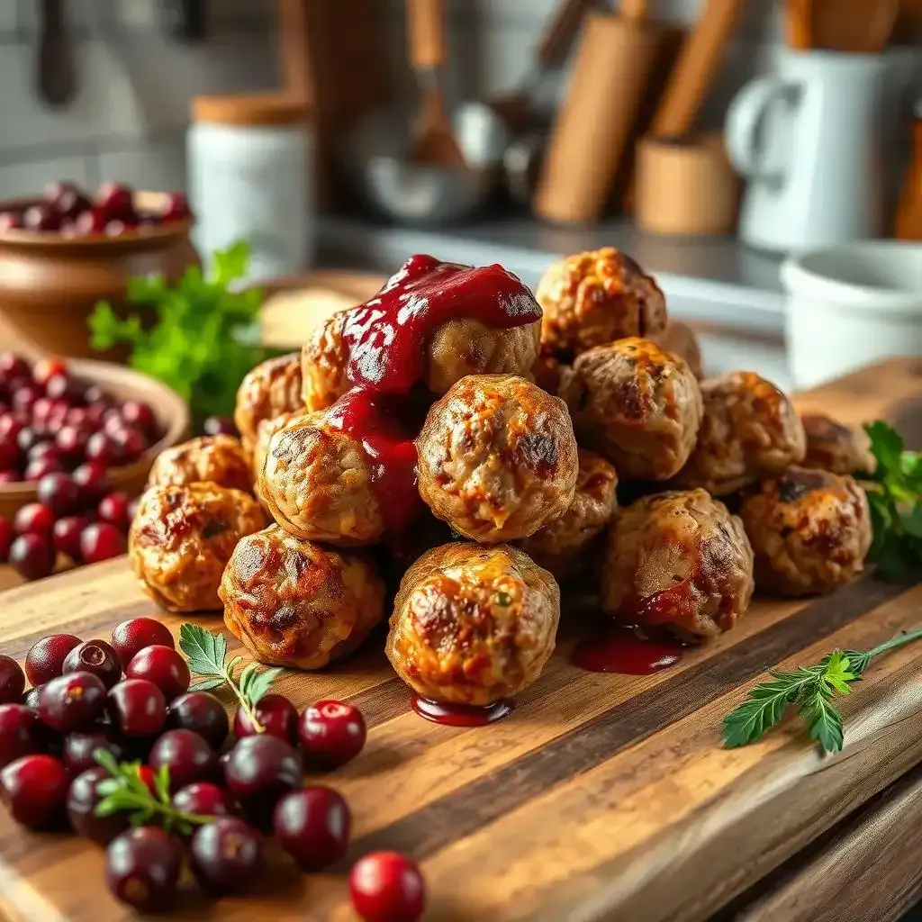 Amazing Cranberry Turkey Meatballs Recipe - Meatballrecipeskitchen