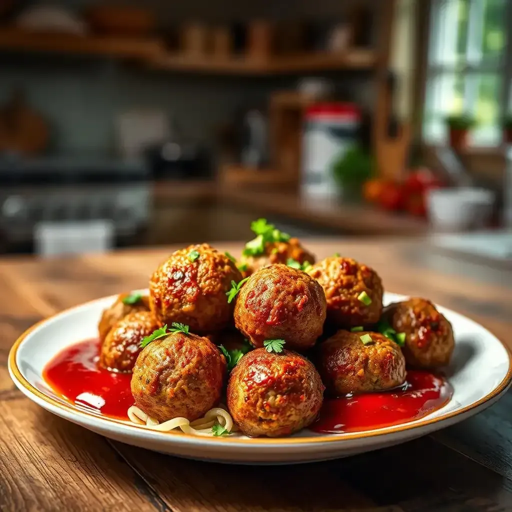 Amazing Crispy Air Fryer Meatballs! - Meatballrecipeskitchen