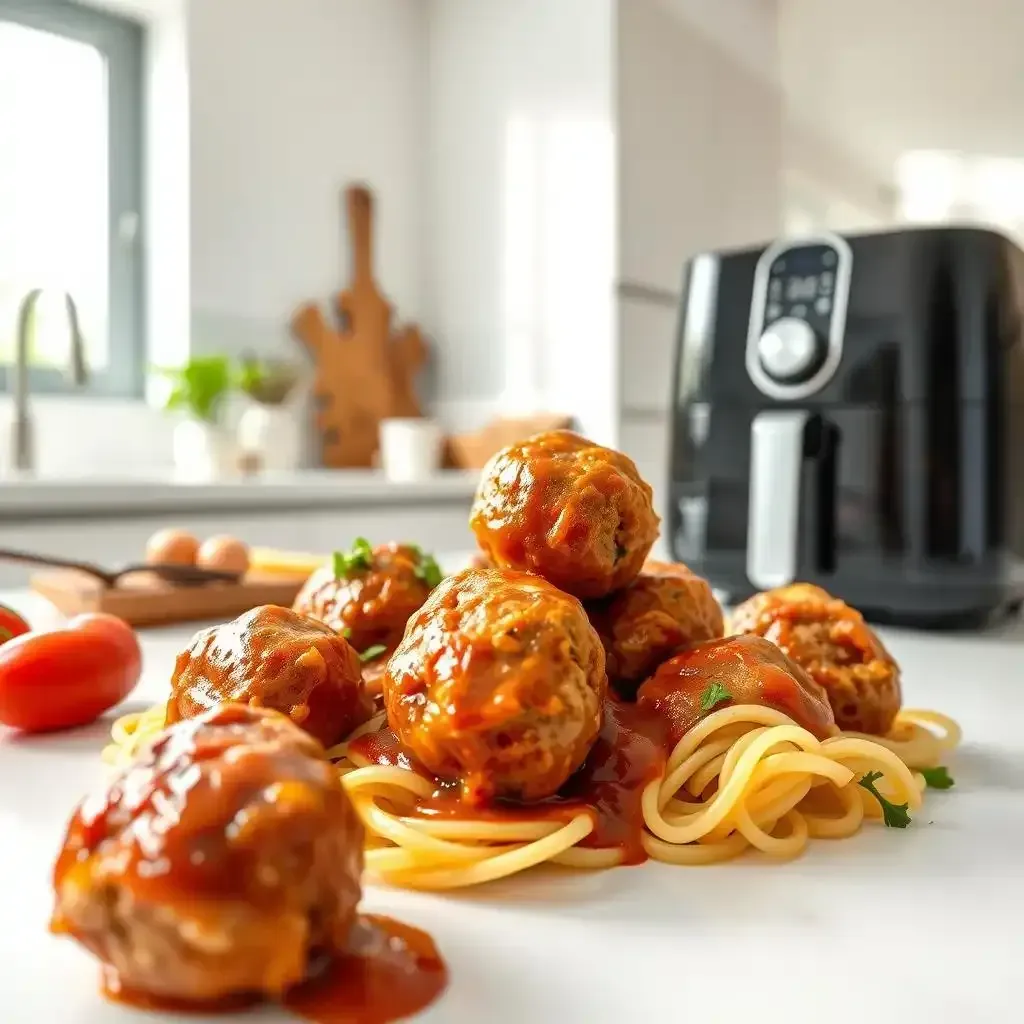 Amazing Easy Air Fryer Meatball Recipe - Meatballrecipeskitchen