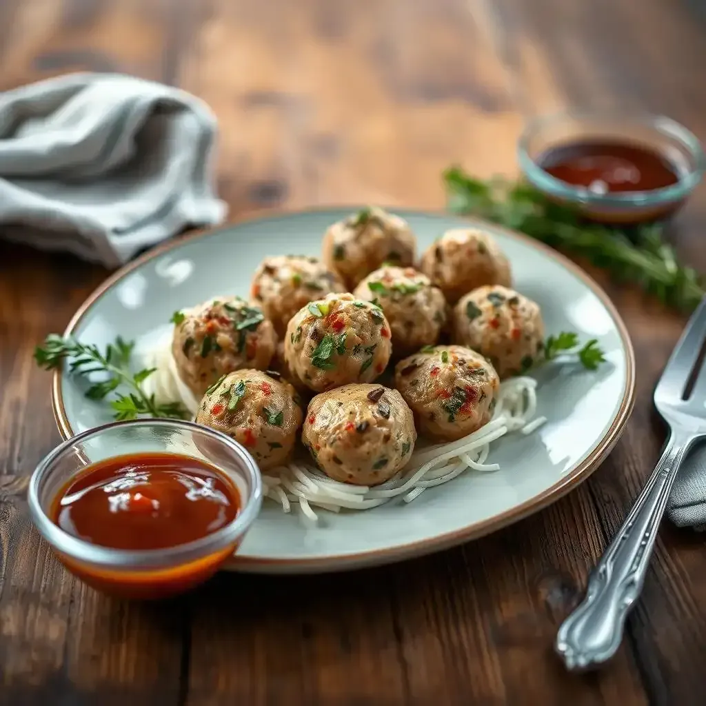 Amazing Herb Chicken Meatballs Recipe - Meatballrecipeskitchen