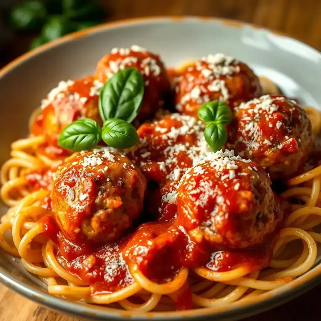 Amazing Turkey Meatballs With Pasta - Meatballrecipeskitchen