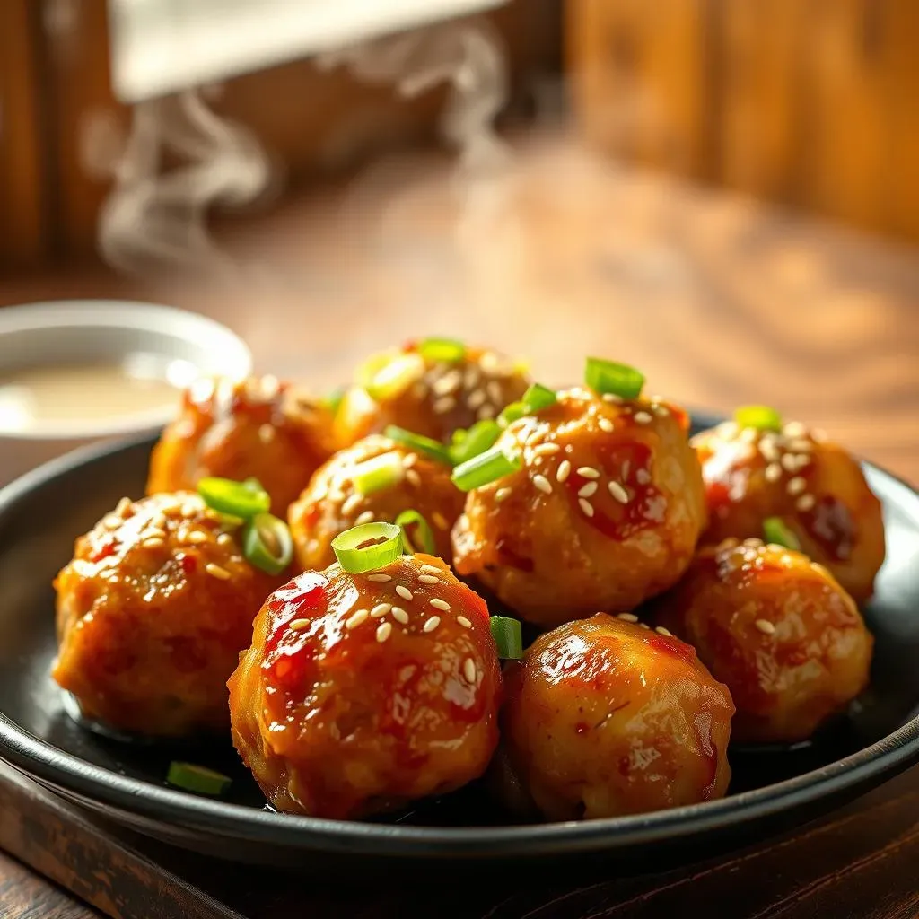 Amazing Asian Chicken Meatballs Recipe: Quick & Easy