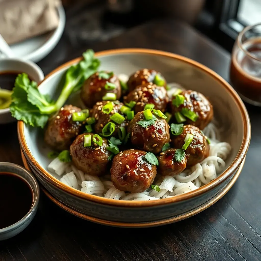 Ultimate Asian Meatball Recipe Beef