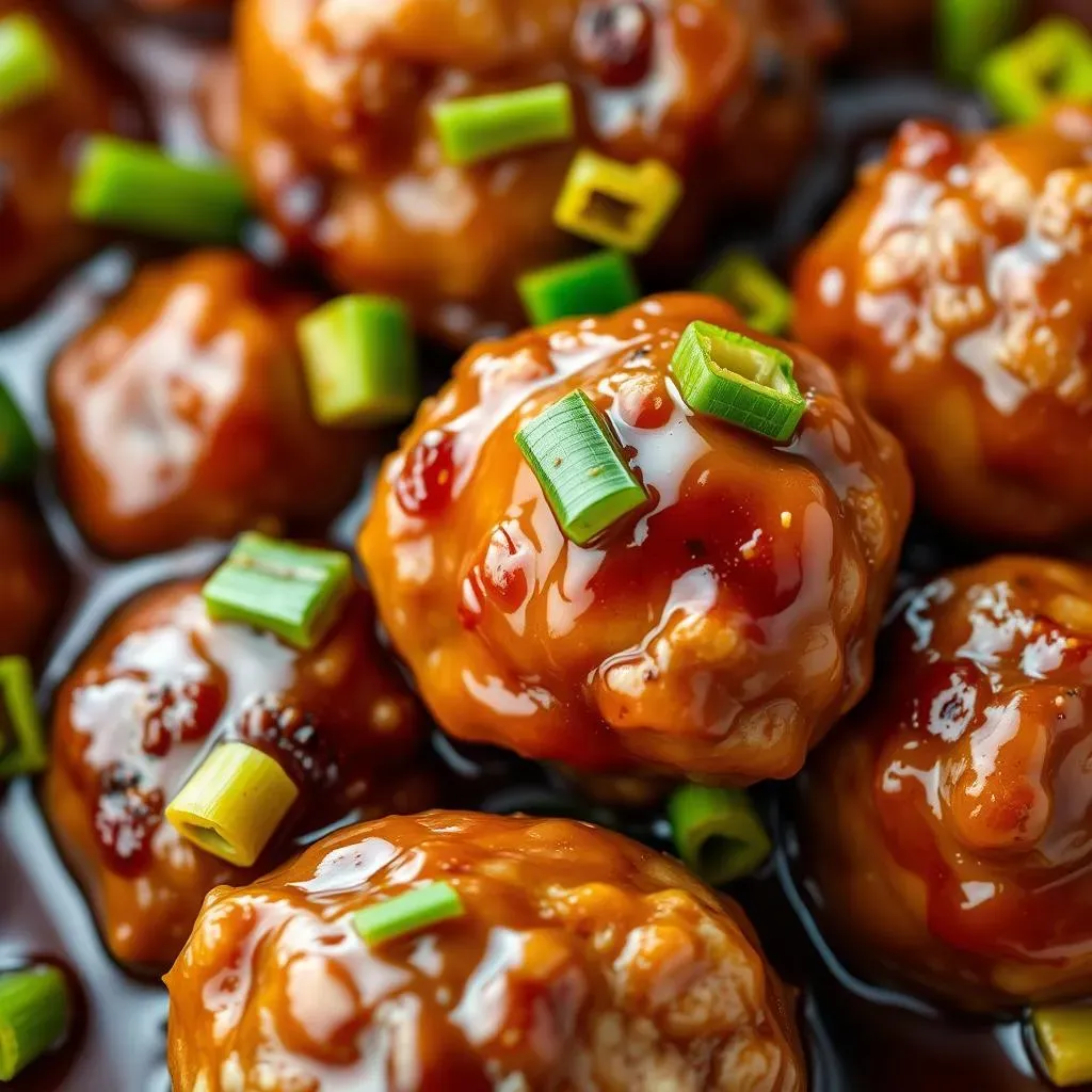 Amazing Asian Style Chicken Meatballs Recipe