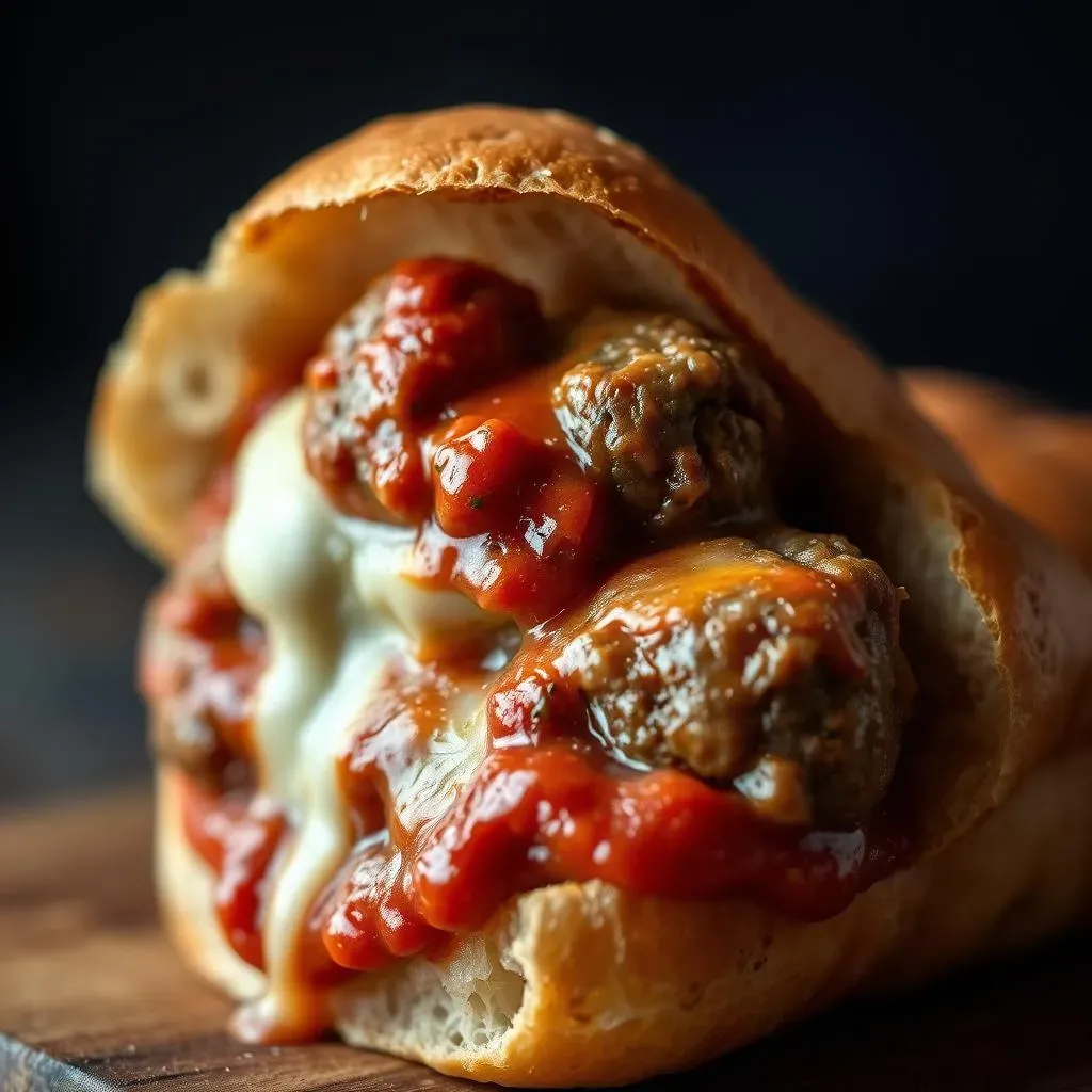 Assembling Your Dream Homemade Meatball Sandwich: Bread, Cheese, and More