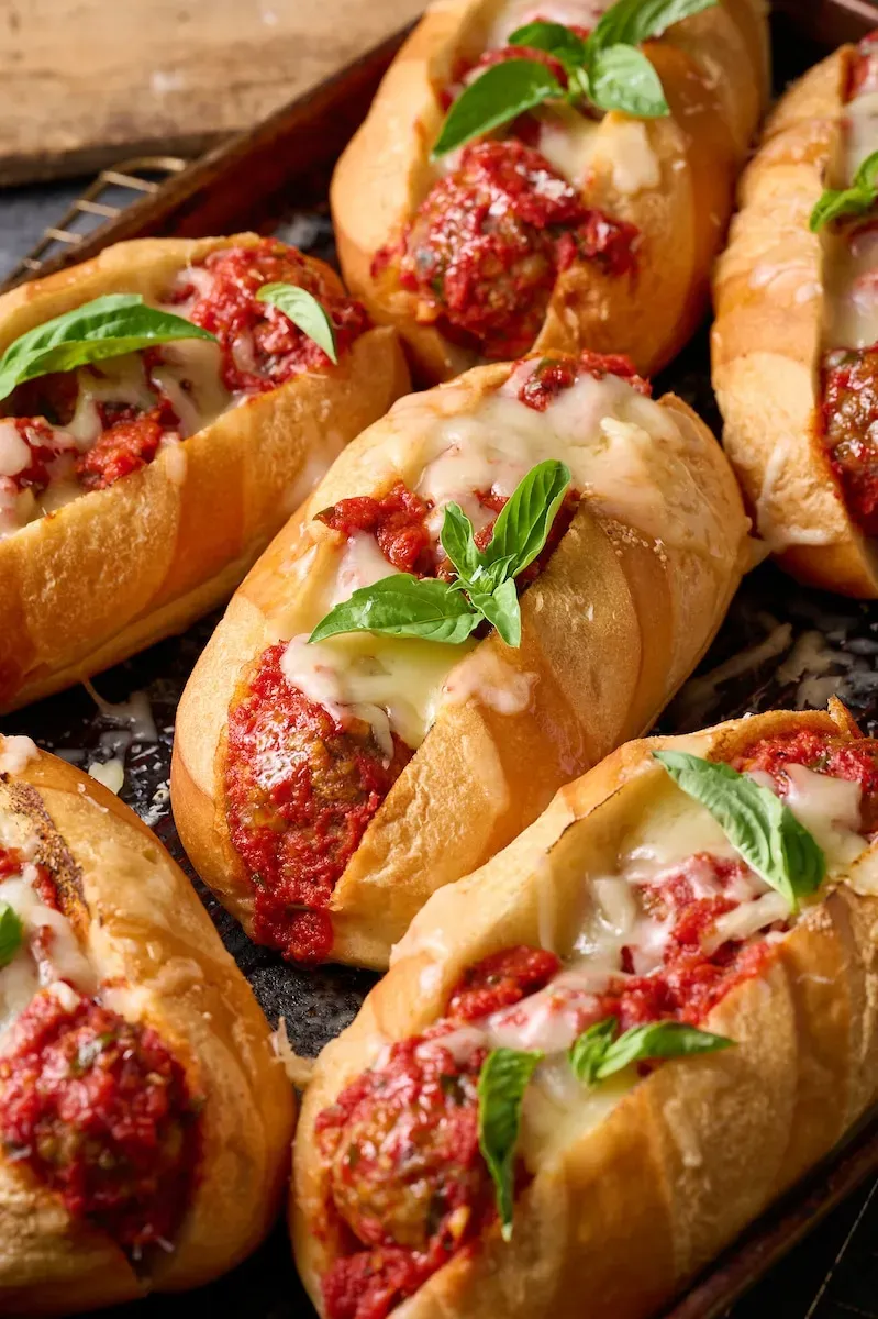 Assembling Your Dreamy Italian Meatball Sandwich