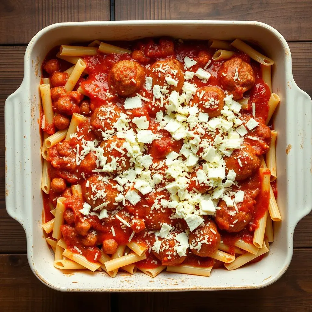 Assembling Your Meatball Baked Ziti: A StepbyStep Guide
