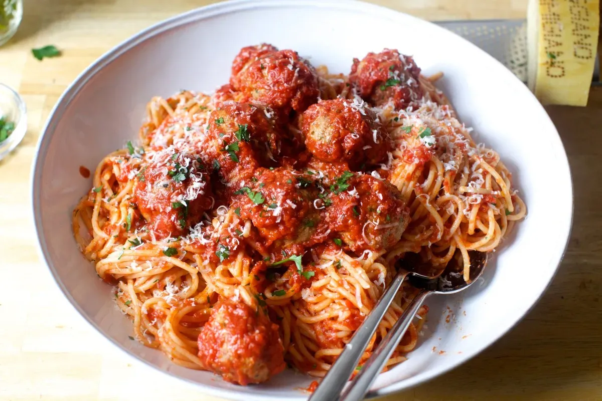 The Sensational award winning spaghetti and meatballs recipe