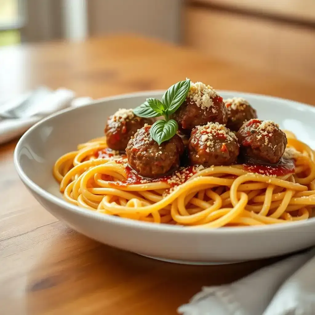 Awesome Beef Meatballs With Pasta Recipe - Meatballrecipeskitchen