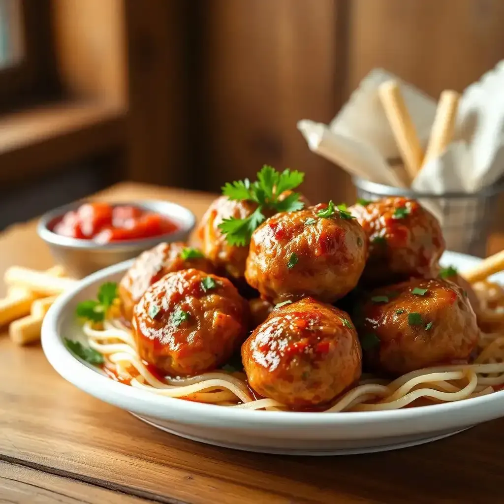 Awesome Oven Baked Chicken Meatballs - Meatballrecipeskitchen