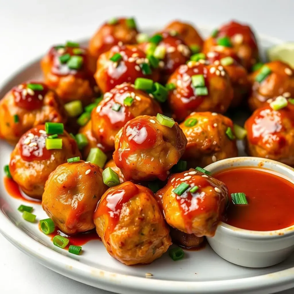 Baking and Serving Your Chicken Meatball Appetizer