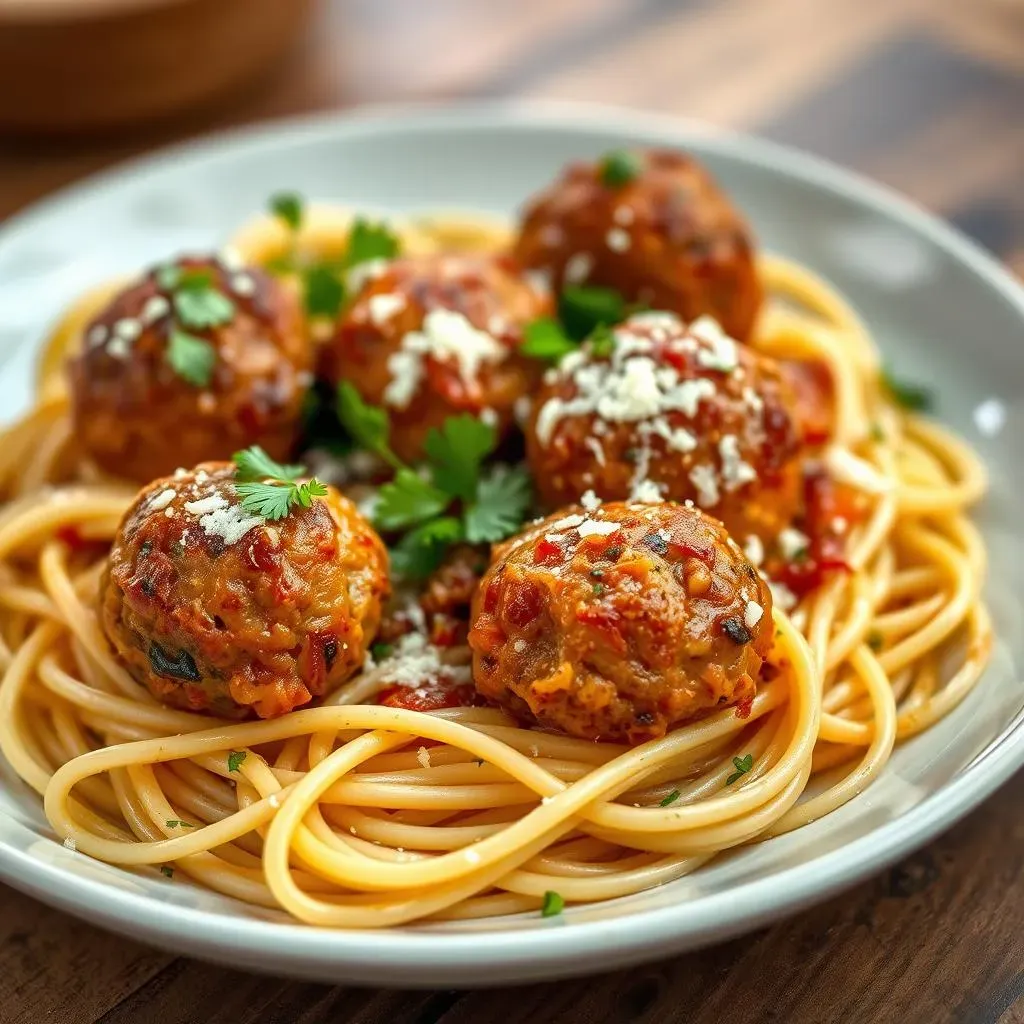 Baking and Serving Your RecipeTin Eats Chicken Meatballs