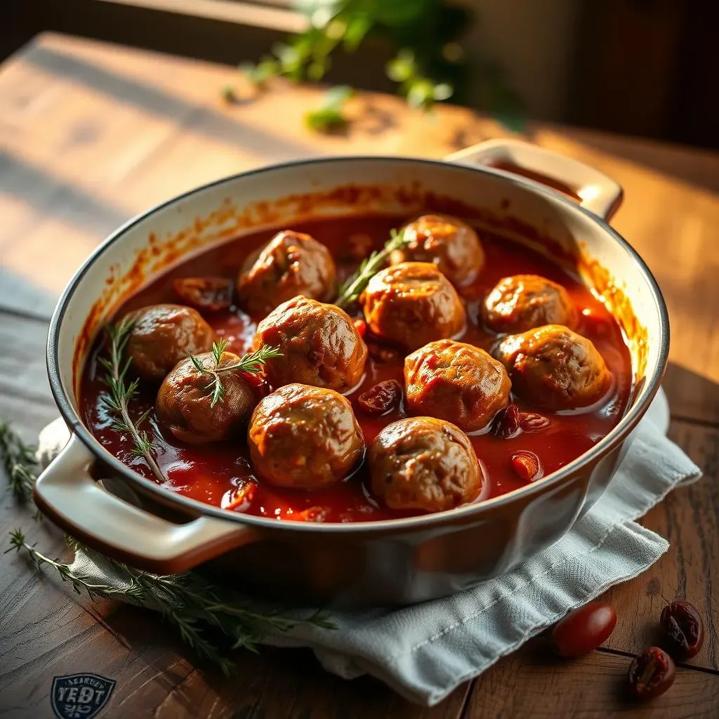 Baking and Simmering: The Secret to Flavorful Meatballs
