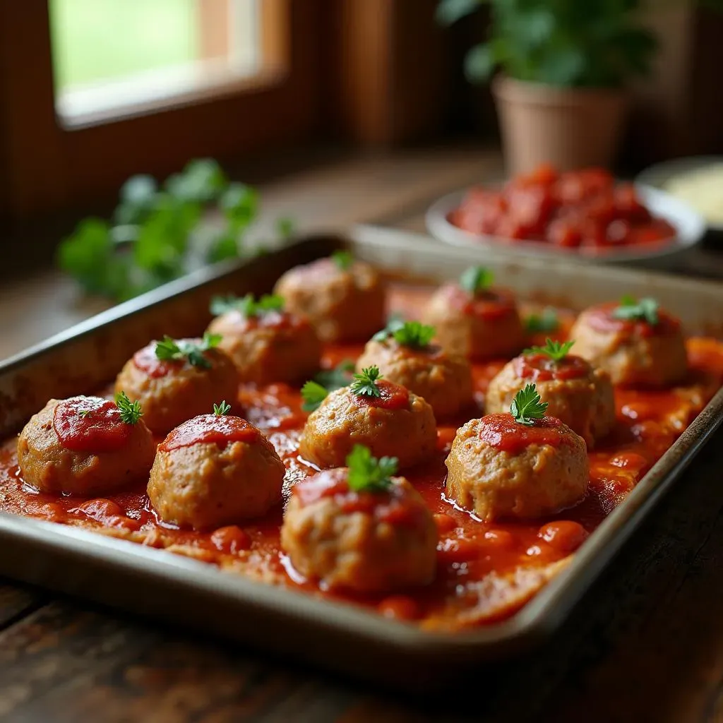 Baking Homemade Meatballs: Tips and Tricks