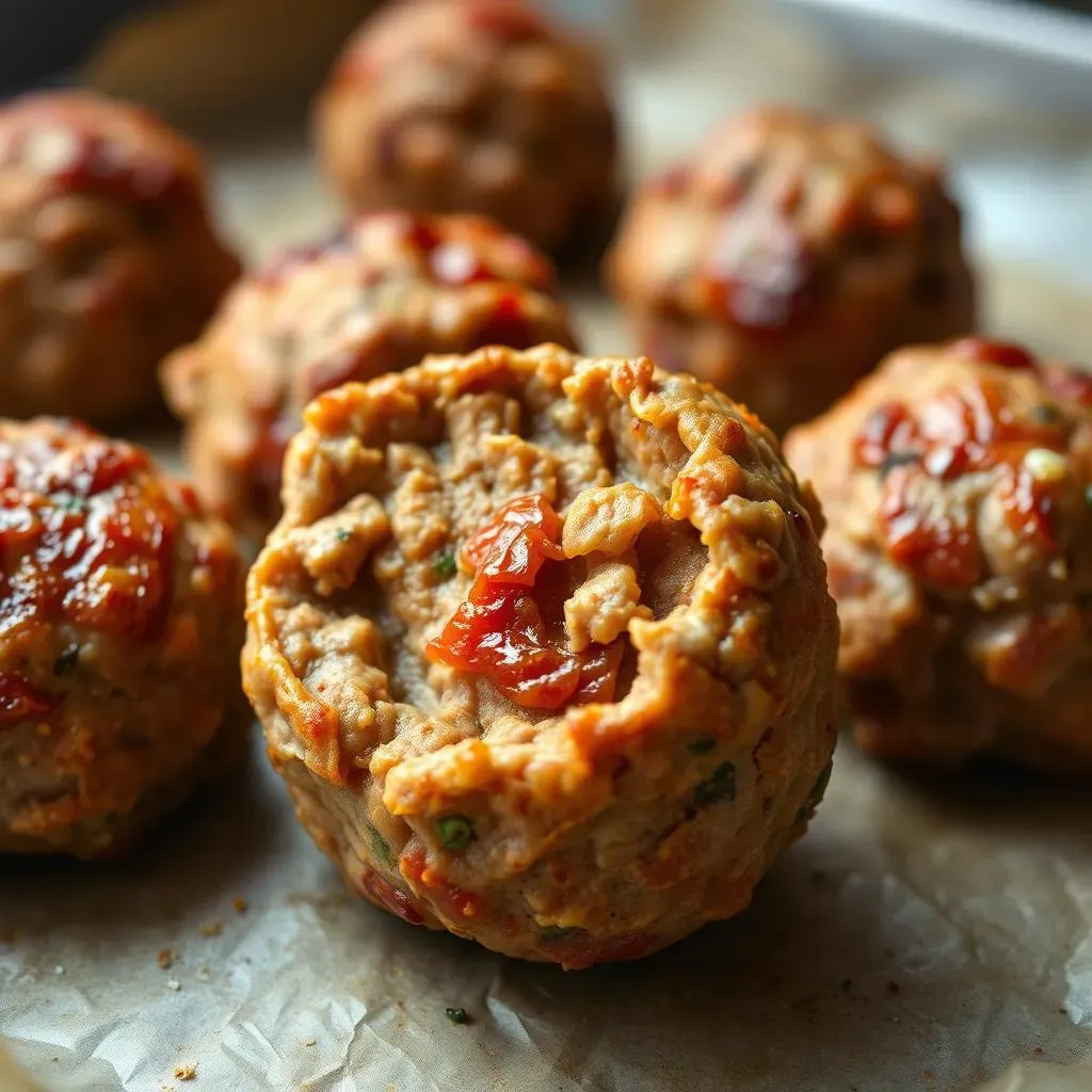 Baking Your Chicken Meatballs: StepbyStep