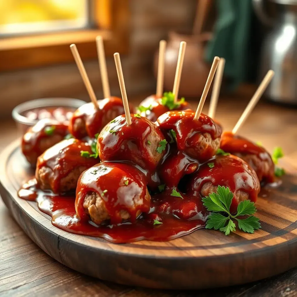 BBQ Meatballs Recipe Easy: The Ultimate 3-Ingredient Meal