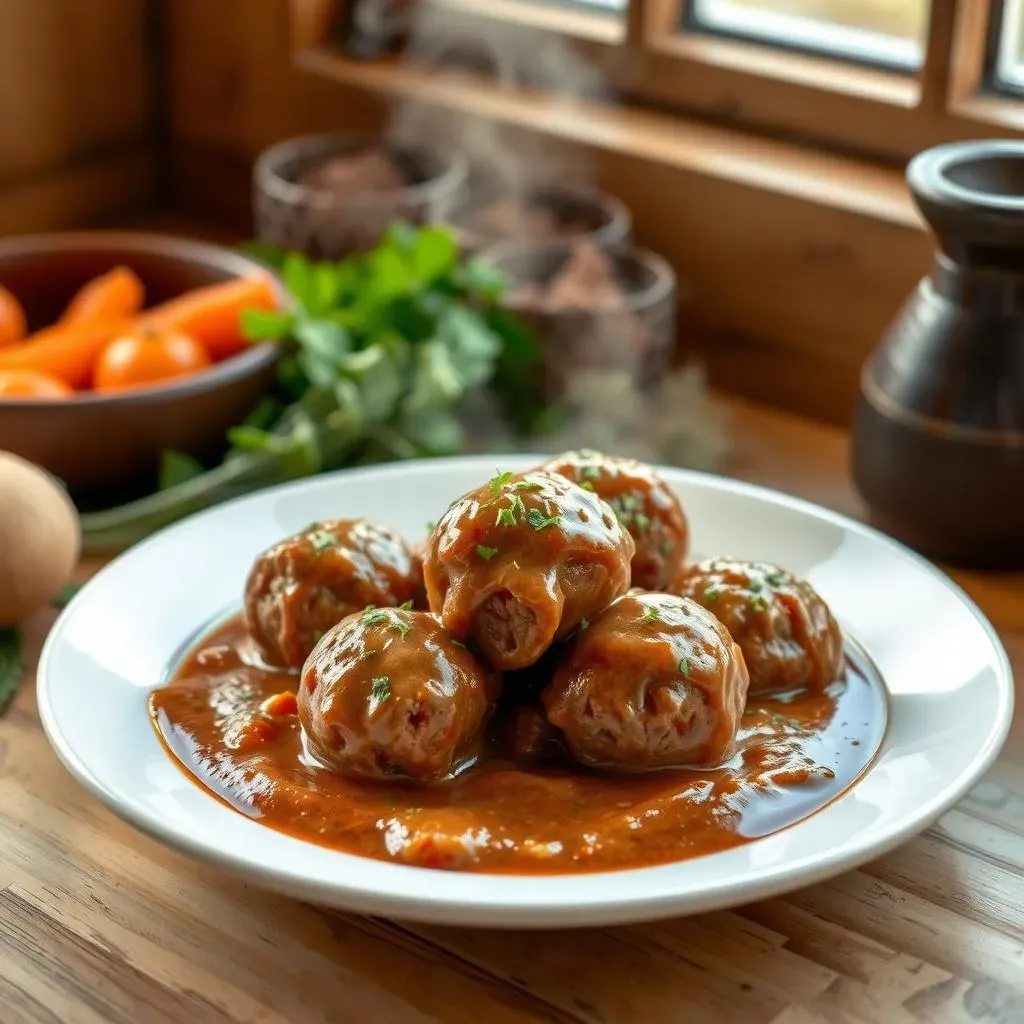 Ultimate Beef Meatball & Gravy Recipe