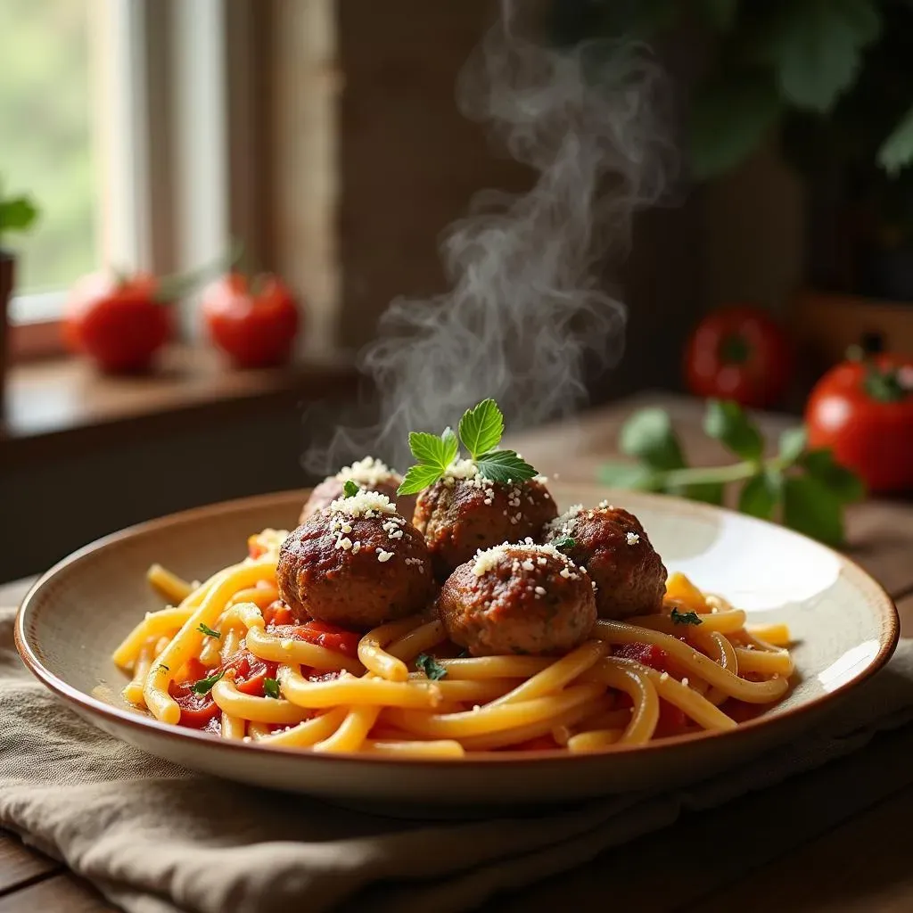 Ultimate Beef Meatball Pasta Recipe