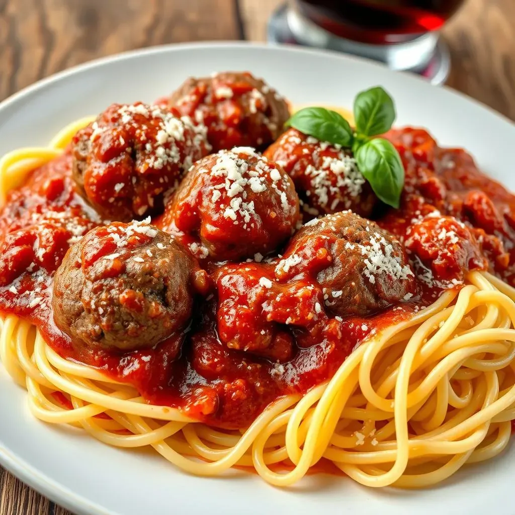 Ultimate Beef Meatball Recipe for Spaghetti