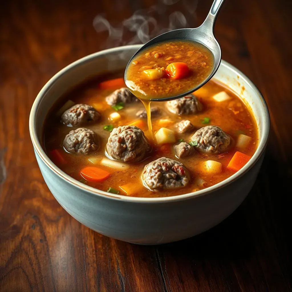 The Ultimate Beef Meatball Soup Recipe: A Cozy Comfort Food Classic