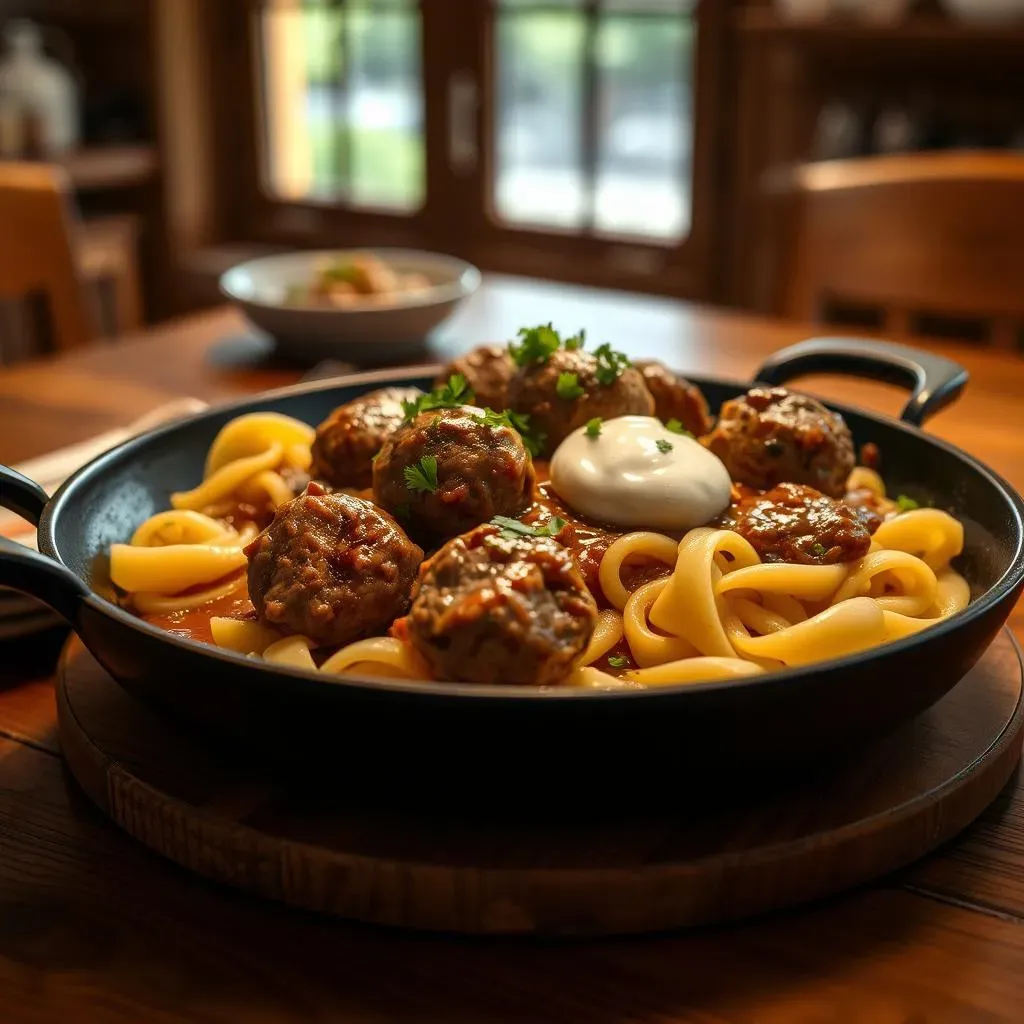 Ultimate Beef Stroganoff Recipe Meatballs