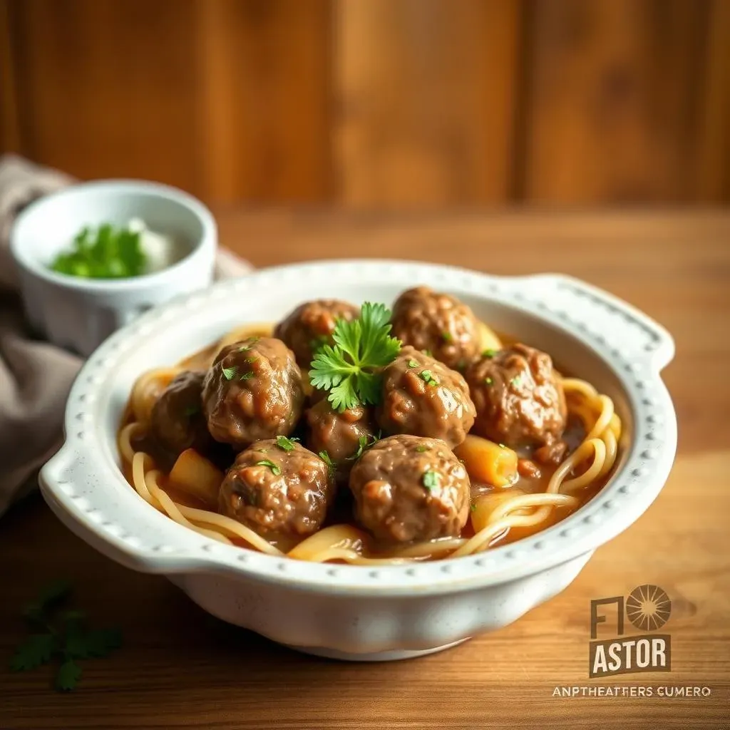 The Ultimate Beef Stroganoff Recipe with Meatballs