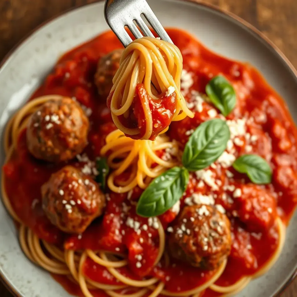 Ultimate Best Homemade Spaghetti and Meatball Recipe