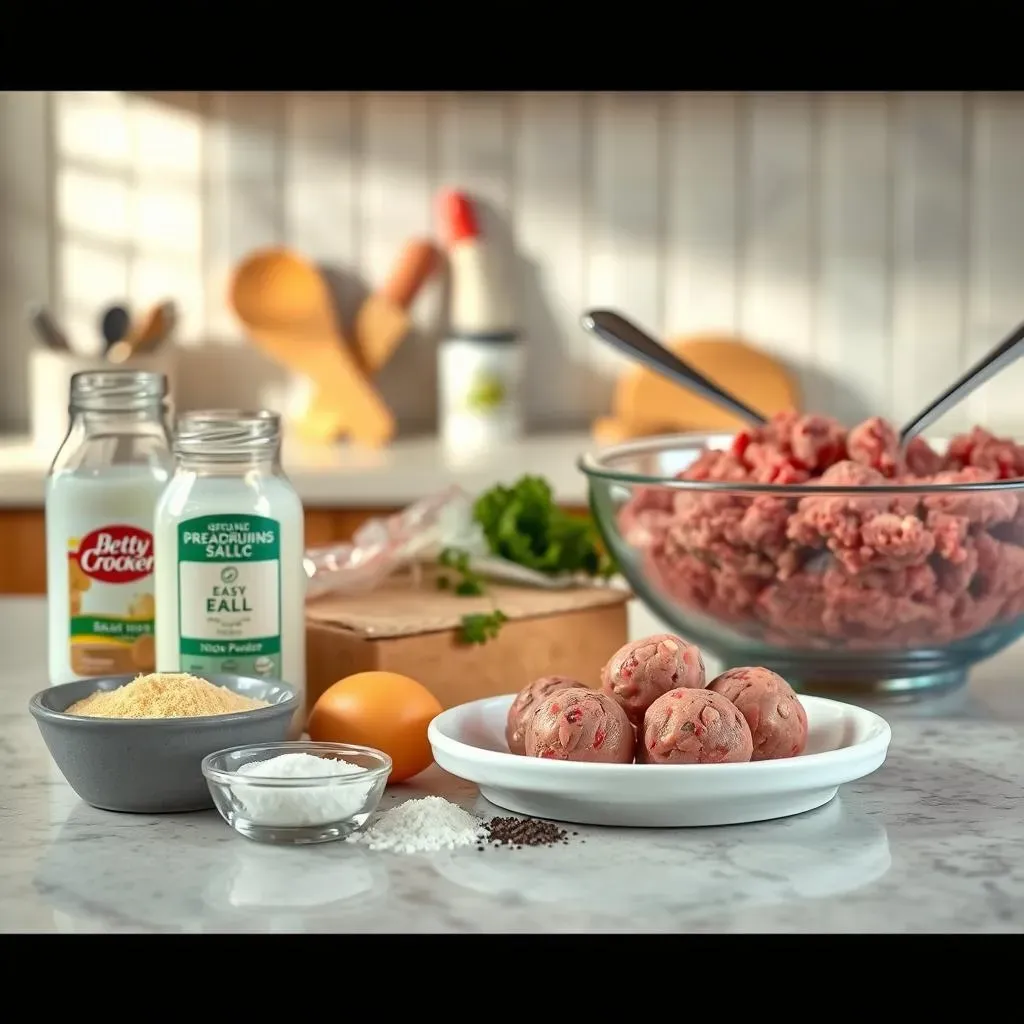 Betty Crocker Easy Meatball Recipe: Ingredients and Prep