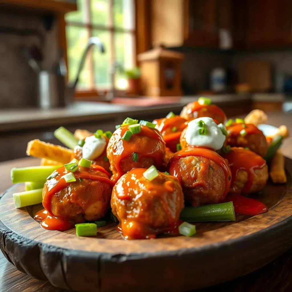 Amazing Buffalo Chicken Meatballs All Recipes: Easy &amp; Fast