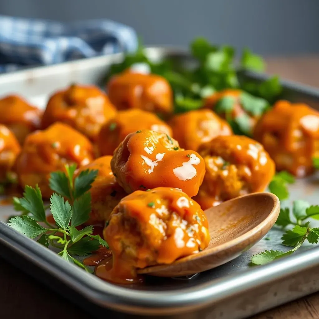 Buffalo Chicken Meatballs: Cooking Methods