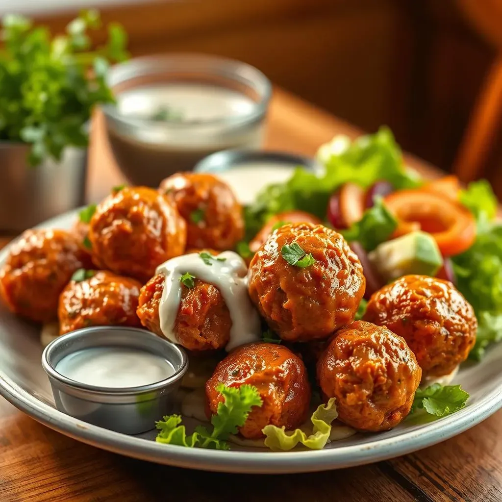 Ultimate Buffalo Chicken Meatballs Recipe for Game Day