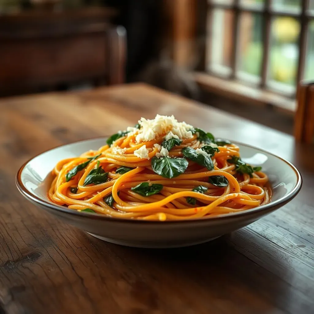 Building the Flavor: Garlic Herb Sauce and Pasta