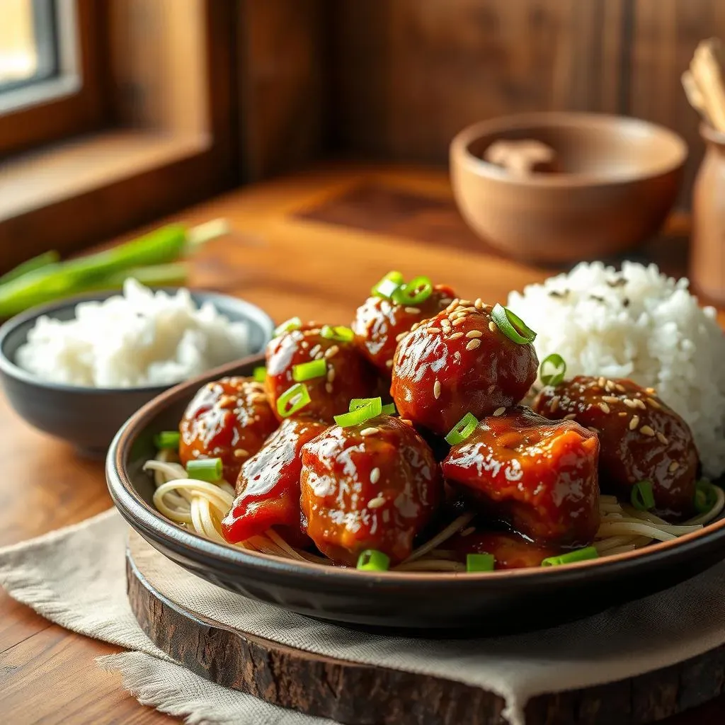 Easy Bulgogi Meatballs Recipe: Super Simple &amp; Delicious!