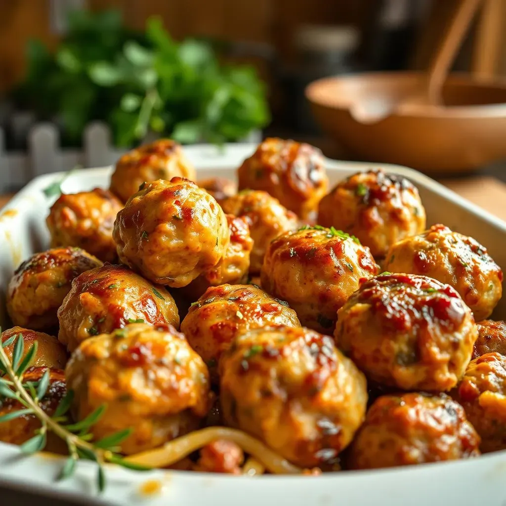 Absolute Best Chicken and Turkey Meatballs Recipe Ever