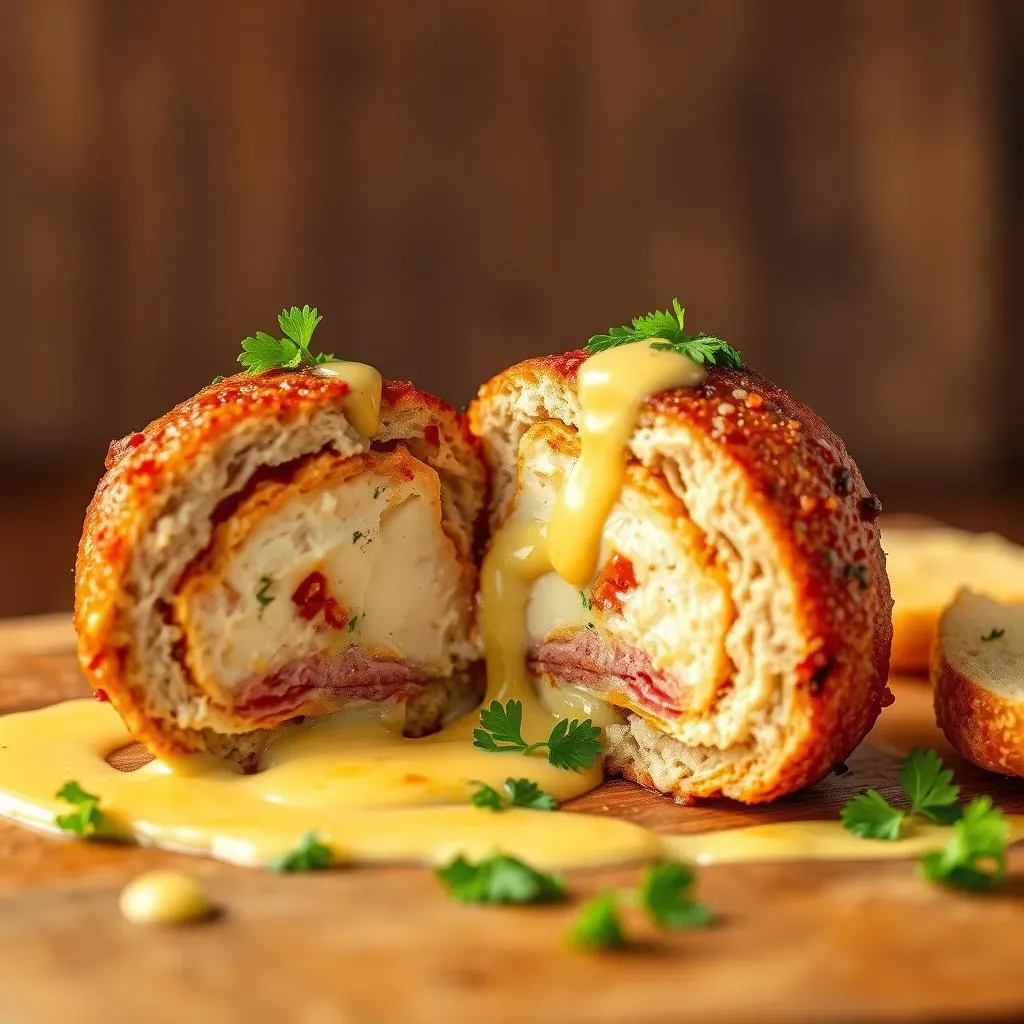 Ultimate Chicken Cordon Bleu Meatballs Recipe