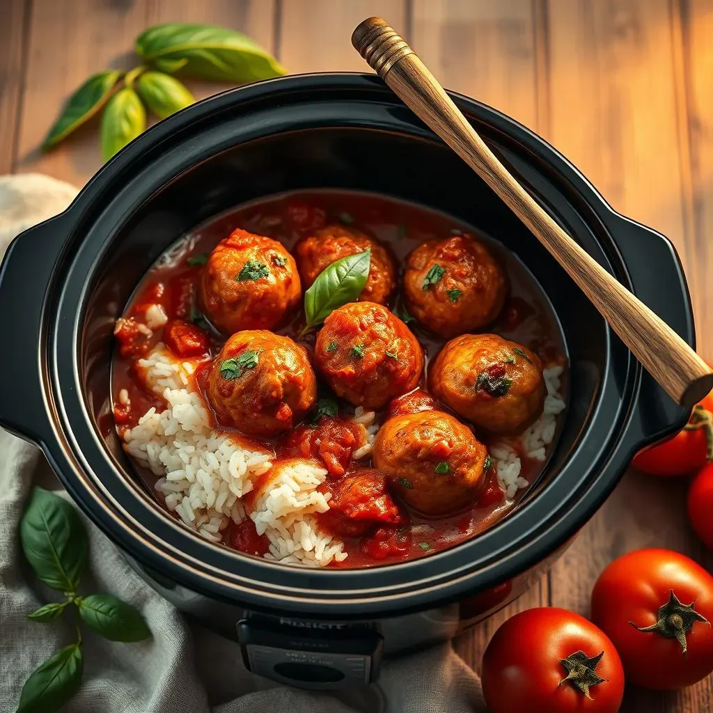 Amazing Chicken Meatball Crockpot Recipe: Easy &amp; Delicious