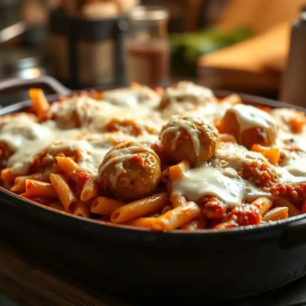 Chicken Meatball Pasta Bake A Comfort Food Classic