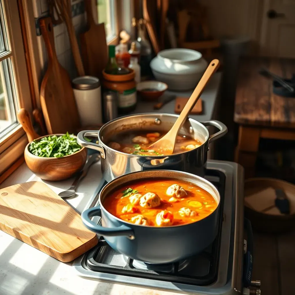 Chicken Meatball Soup: Cooking Steps