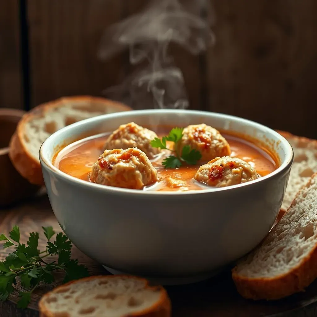 Chicken Meatball Soup Nutrition Breakdown