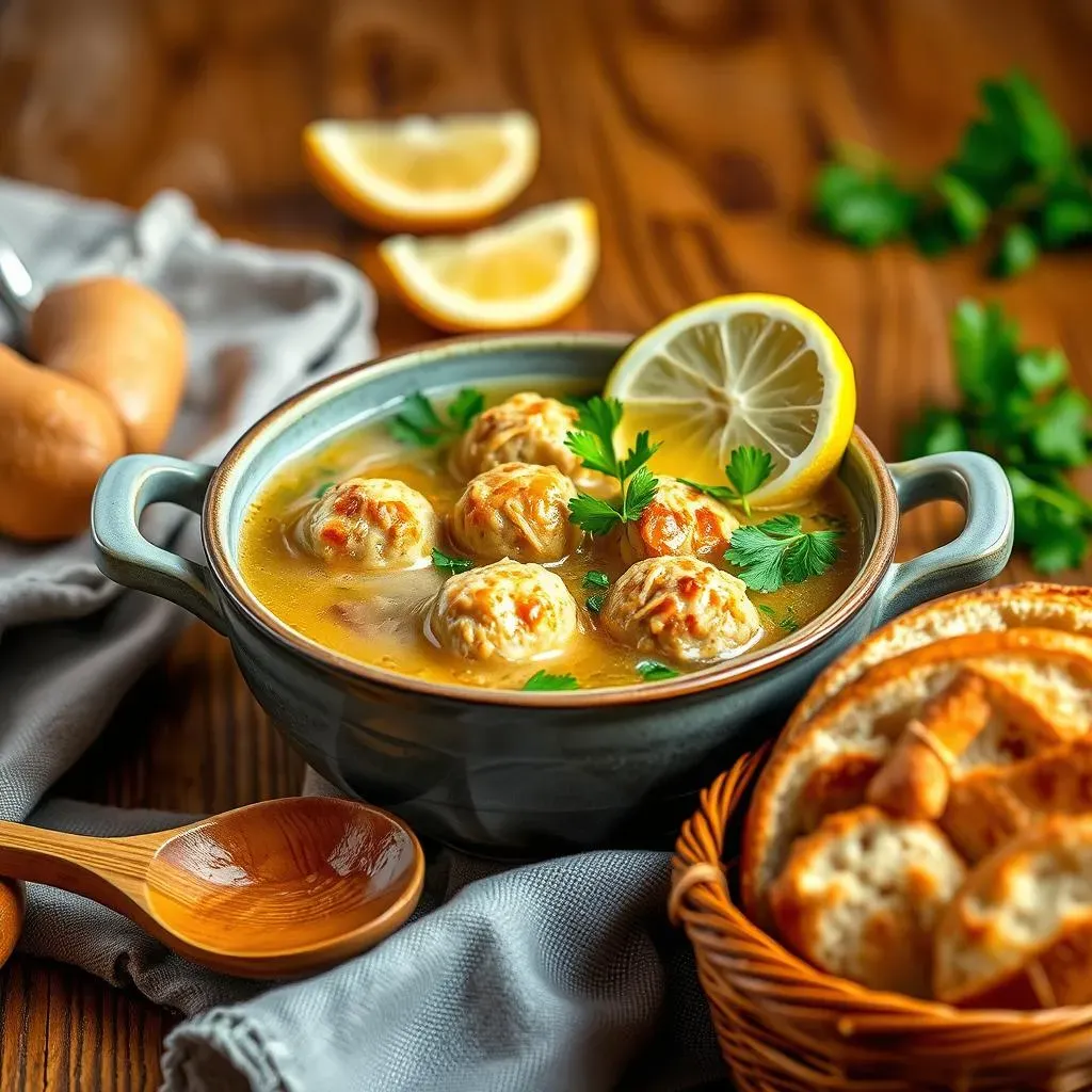 Amazing Chicken Meatball Soup Recipe: Easy &amp; Delicious