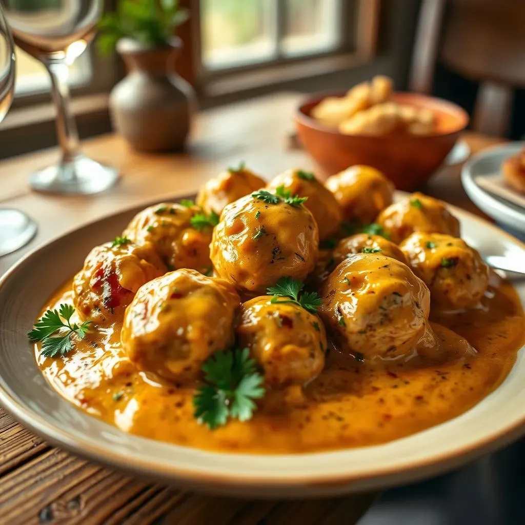Easy Chicken Meatballs Sauce Recipe: Absolute Deliciousness