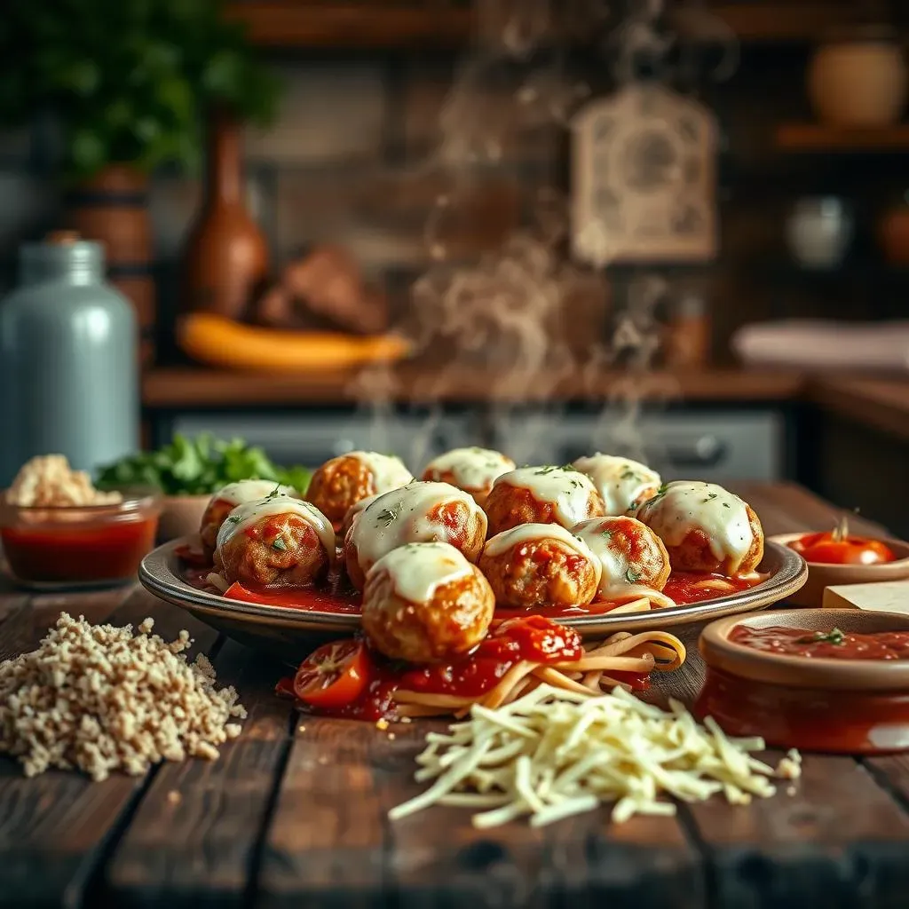 Amazing Chicken Parm Meatballs Recipe: Easy &amp; Quick