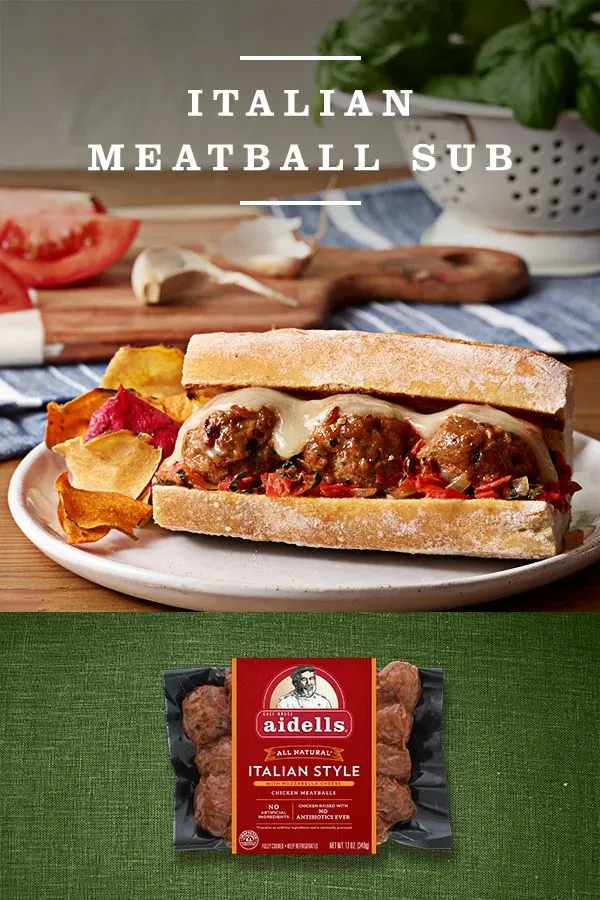 Classic Comfort: Aidells Italian Style Chicken Meatballs with Pasta